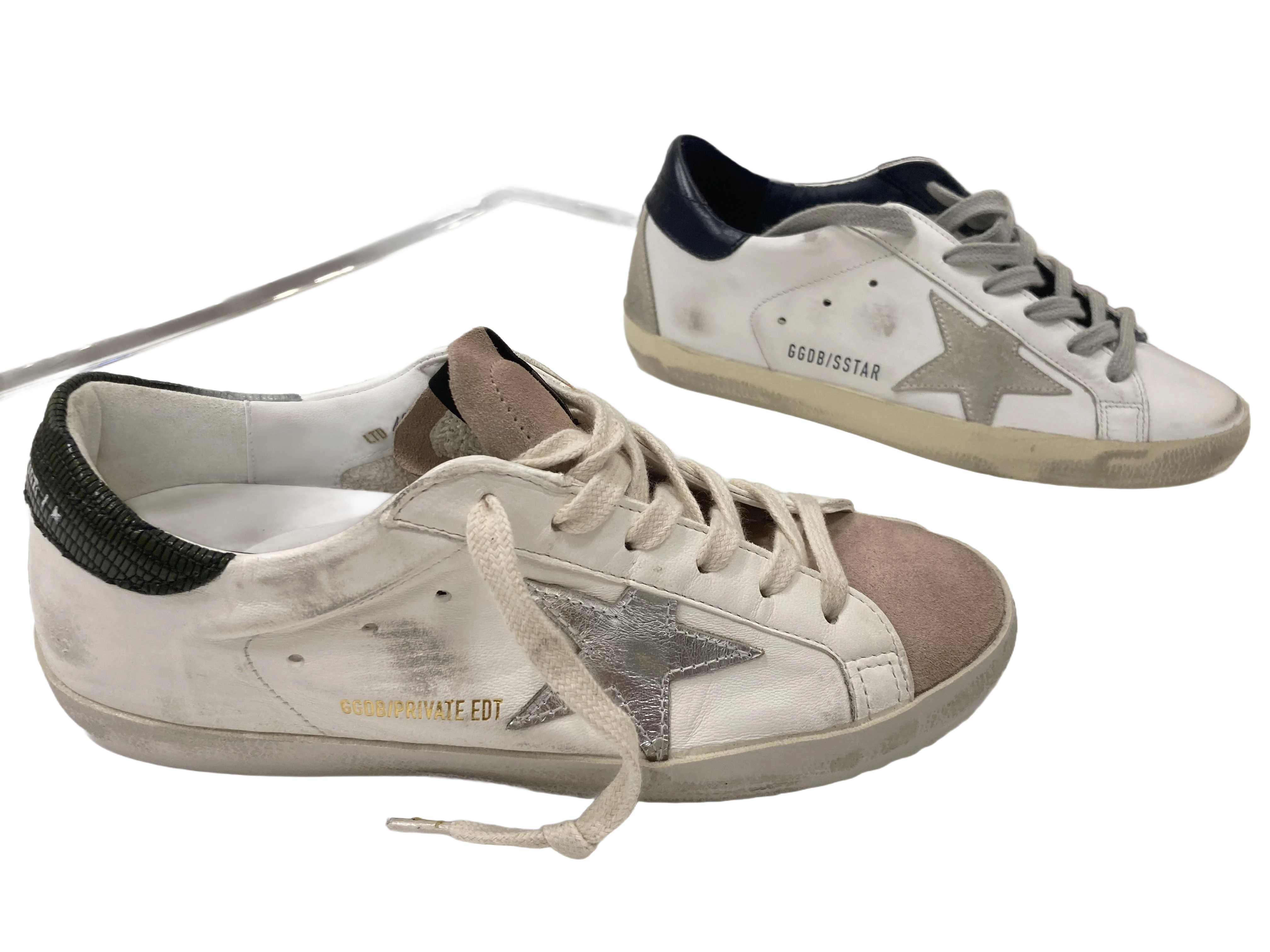 Golden Goose Super-Star Private Edition Mismatched Sneakers