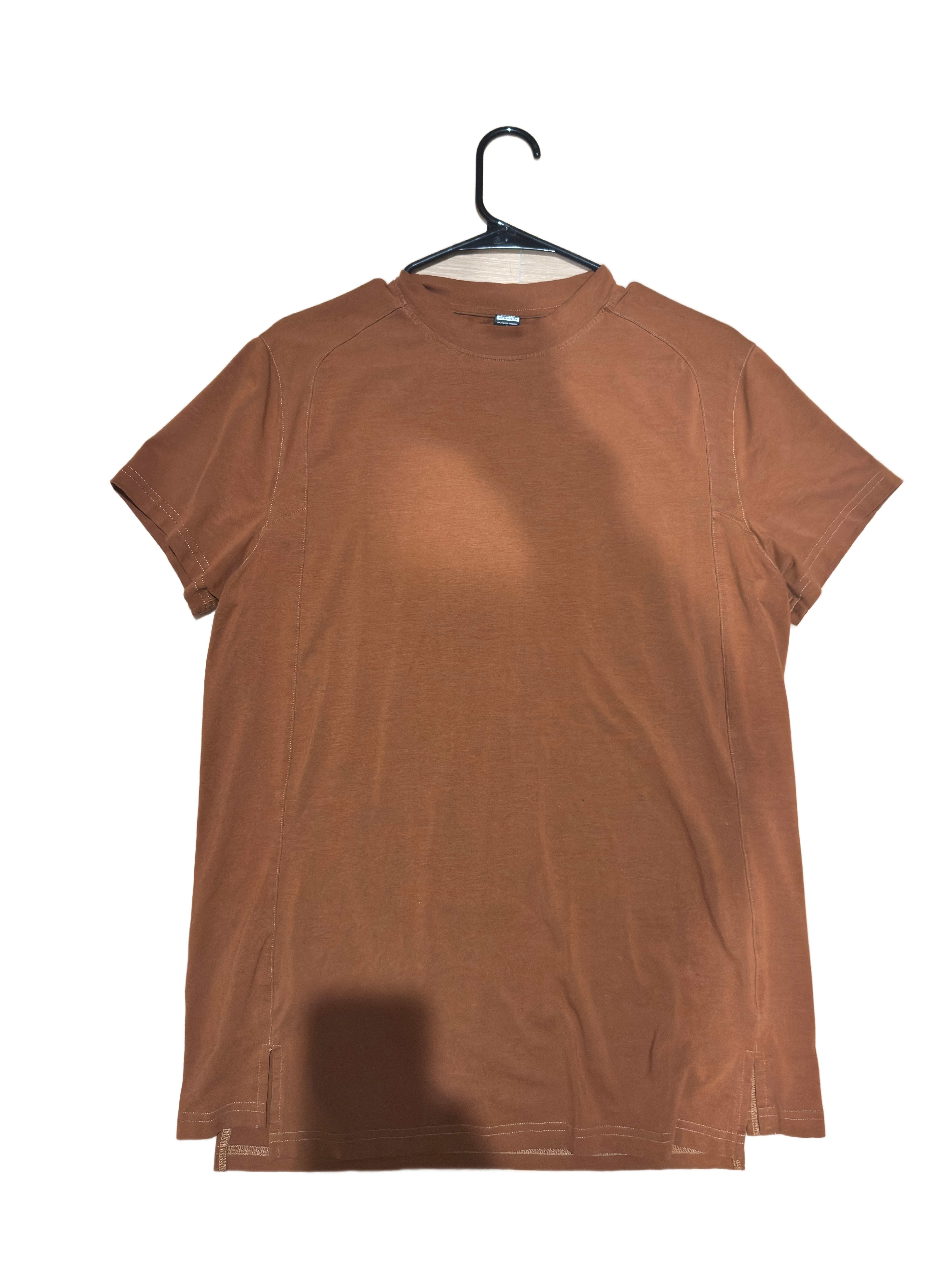 Alphalete Stratus Short Sleeve Performance T-Shirt Burnt Orange Men's L