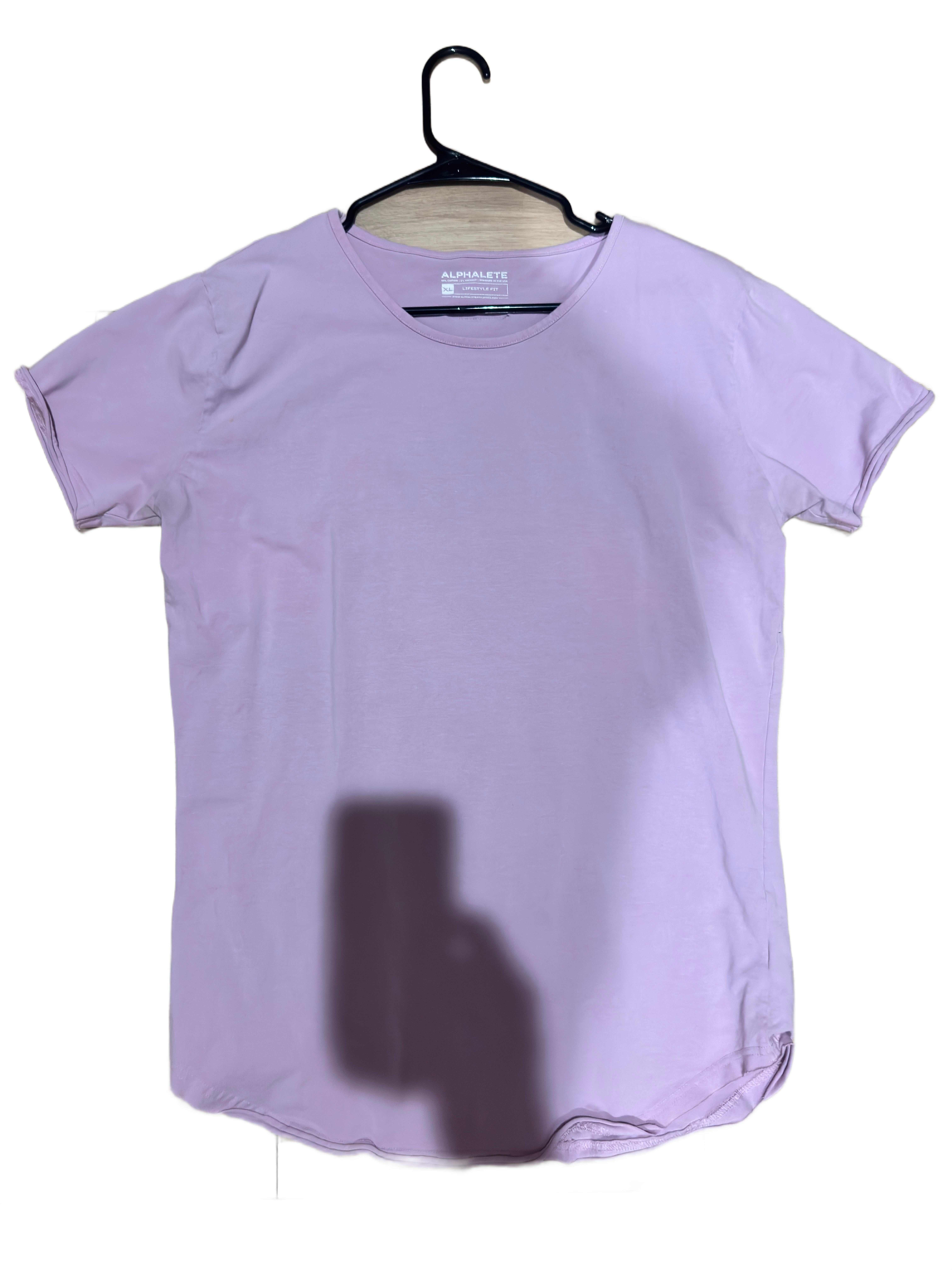 Alphalete Lifestyle Fit Athletic T-Shirt Men's XL Pink Gym